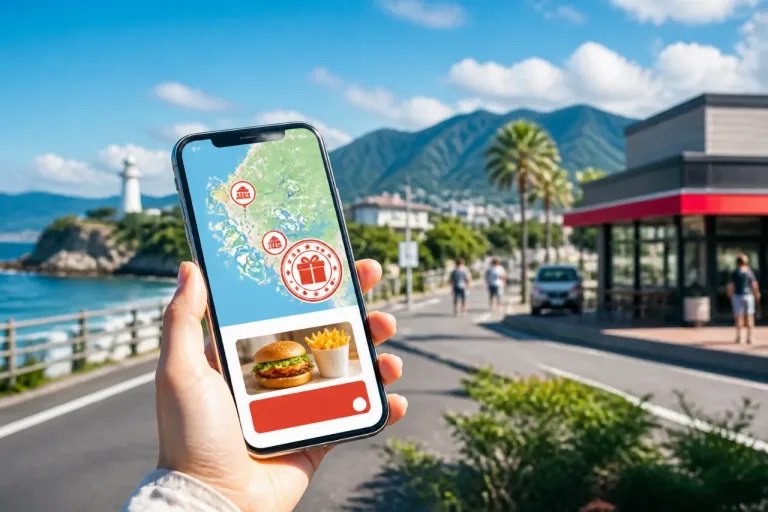 県とマクドナルドが連携、夏の周遊促進スタンプラリー開始