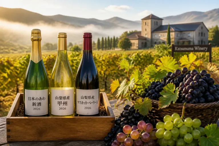シャトー・メルシャン、山梨産ぶどうの新酒3種を11月に全国発売