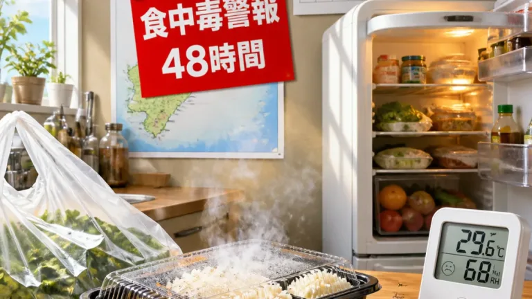 三重県全域に食中毒警報、48時間の注意呼びかけ