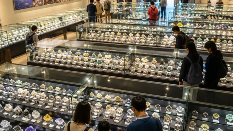 多彩な鉱物約400点を一堂に 坂井市で大規模展示開幕