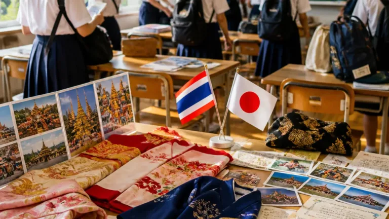 美郷町の中学生、タイへ相互訪問 伝統紹介と友好づくりに意欲