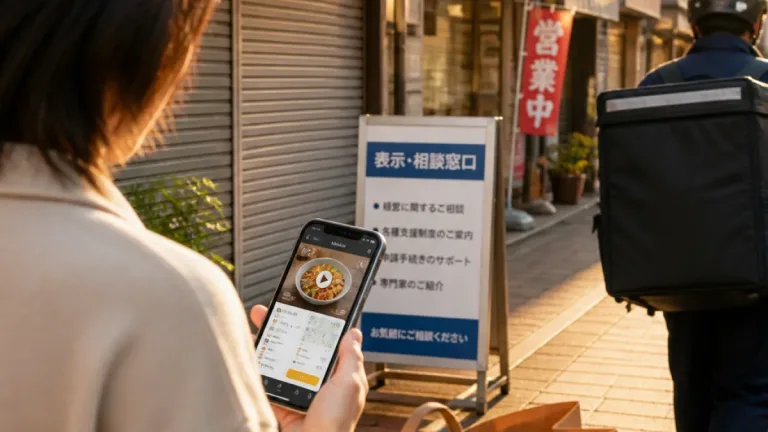 水戸で注目、配達プラットフォームと動画投稿をめぐる問題の波紋