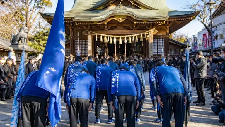 常磐神社で必勝祈願、水戸ホーリーホックが開幕へ決意新たに
