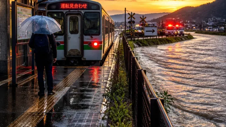 宮城県内、大雨警戒続く 東北線は小牛田―石越間で運転見合わせ
