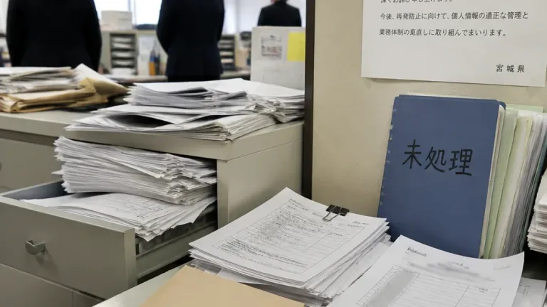 精神保健福祉センターで申請書類紛失 個人情報流出の恐れと交付遅延
