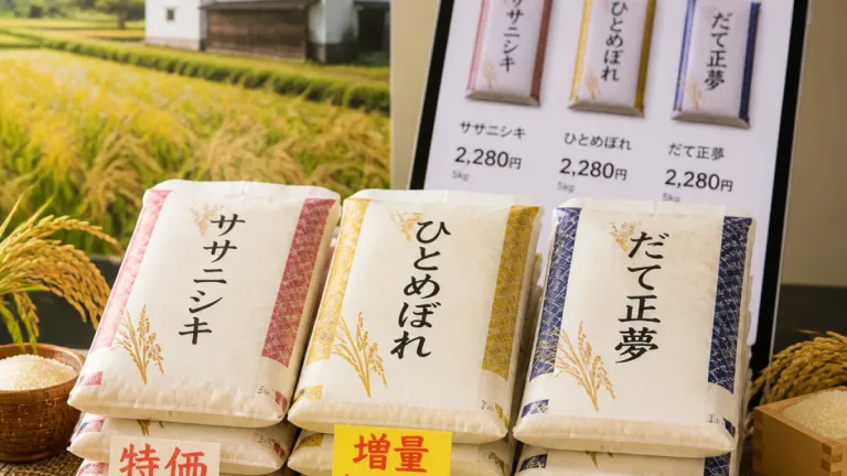 宮城県産米22商品を特価・増量販売