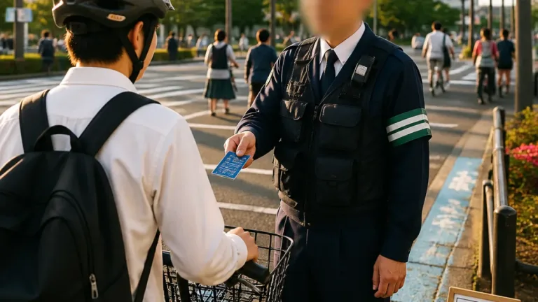 自転車青切符、導入3か月で県内6件に