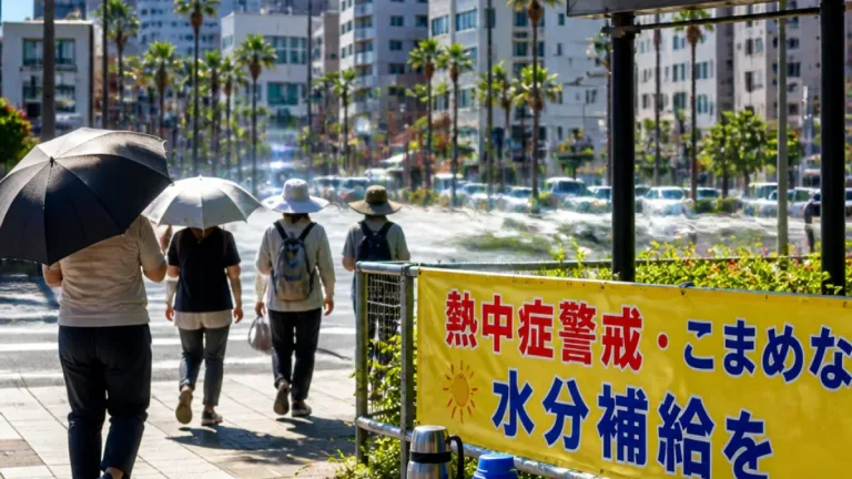 宮崎で高温続く 熱中症警戒を呼びかけ