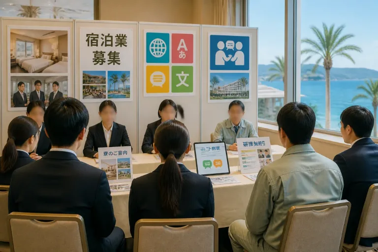 宮崎の観光を支える宿泊業界、人手不足で外国人材に期待