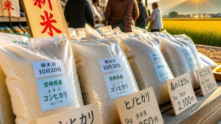 宮崎で新米の販売本格化 価格動向と消費者の注意点