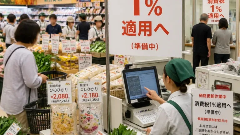 宮崎の家計にも影響大 首相の「食料品消費税１％」指示がもたらす現場の視点