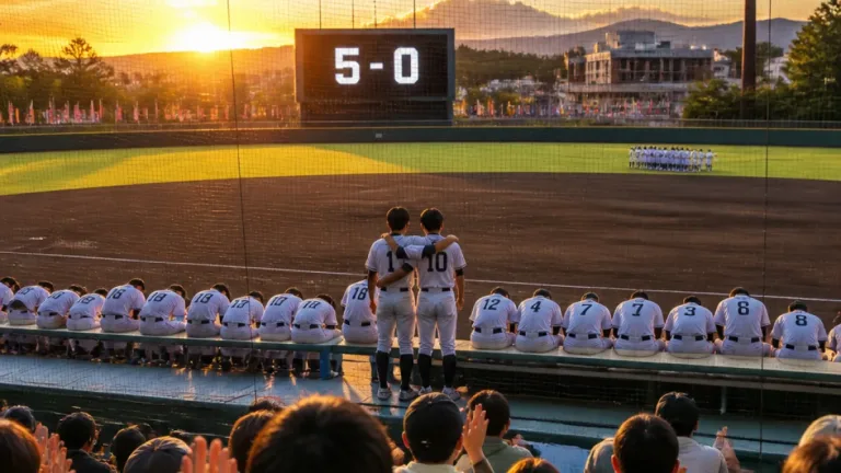 盛岡大付、花巻東に敗れ夏の甲子園出場ならず