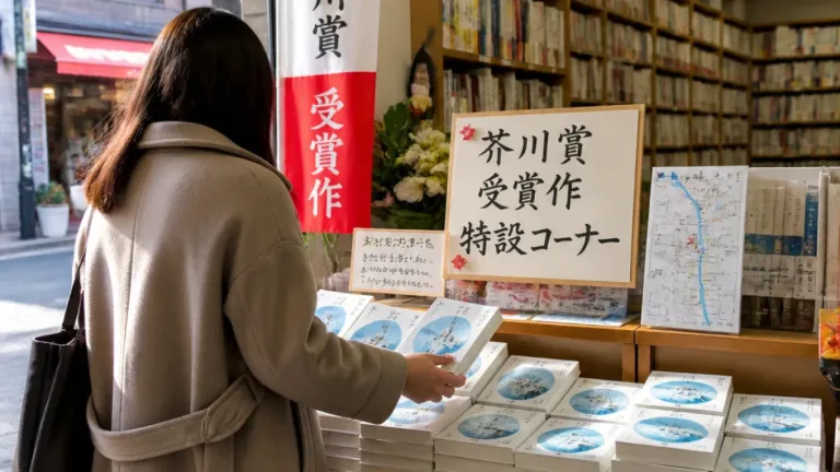 盛岡出身・小砂川さんが芥川賞 地元書店が特設で祝福の輪