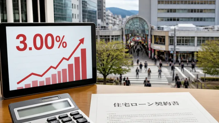 盛岡にも波及するか 長期金利３％台回復の影響と見通し