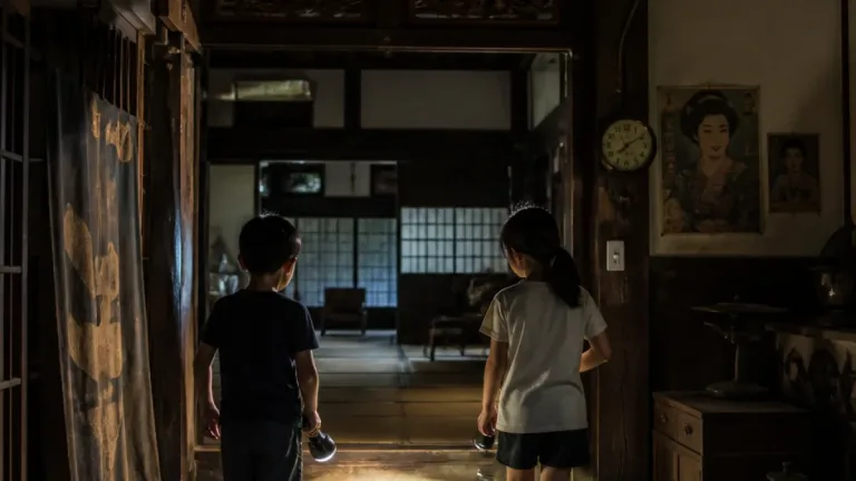 盛岡・町家で夏の「お化け屋敷」 子どもたちに昭和の恐怖体験を