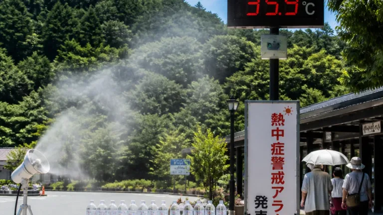 猛暑続く長野に警戒情報、20日も危険