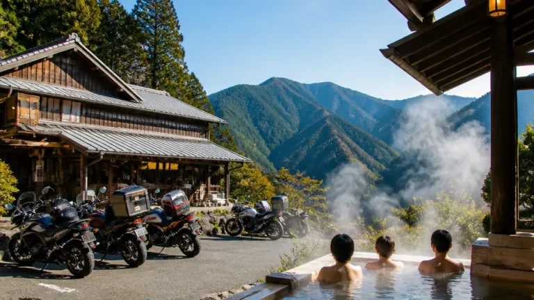 龍神温泉元湯 ツーリング疲れを癒す“美人の湯”の魅力