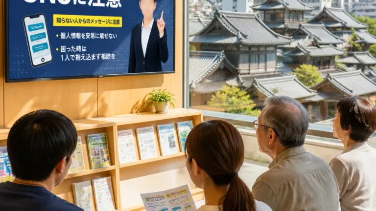 村上ショージさん出演で訴える SNS経由の特殊詐欺に県警が啓発映像公開