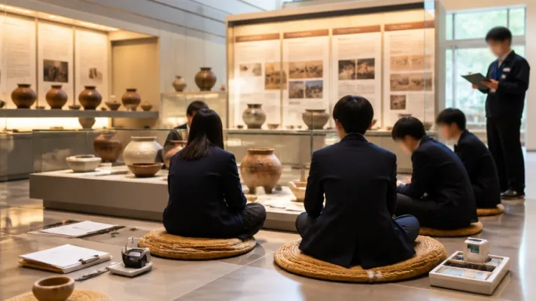 下関で「博物館浴」実証、展示空間がもたらすリラックス効果を検証