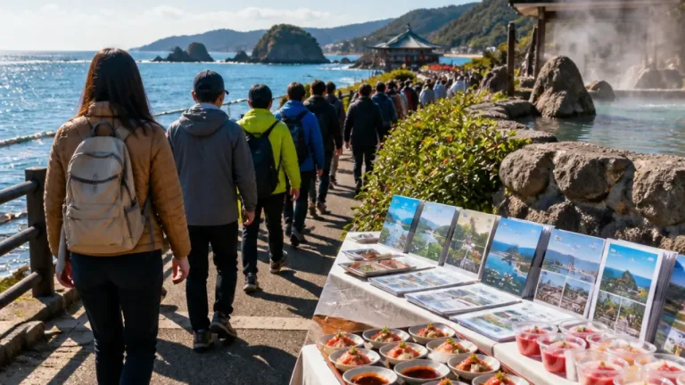 海と温泉、郷土食を歩いて味わう那智勝浦の一日