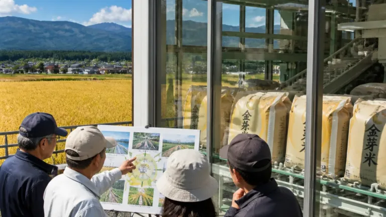 地元米を付加価値化、長井市と東洋ライスが包括連携協定