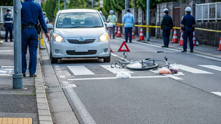 自転車横断中に車と接触、86歳女性が死亡 長久手市で高齢者事故