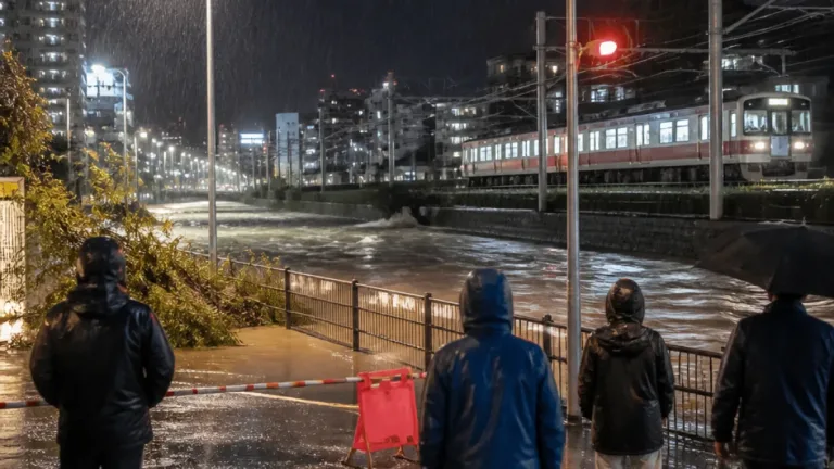 長野で局地的な豪雨と警報 河川・低地の浸水に警戒を