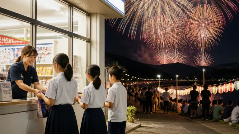 長岡の小学生アイデア商品、セブンと連携し花火大会を後押し