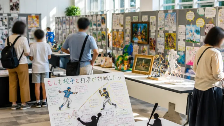 小学生の発想が会場に 長岡京で独創的な夏休み研究展
