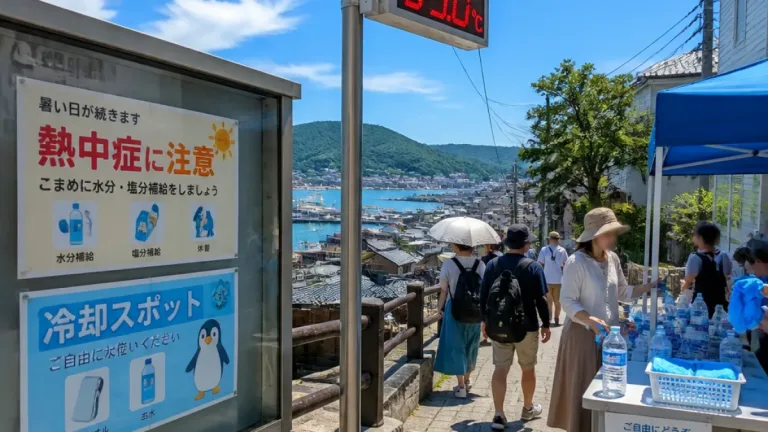 長崎で続く「危険な暑さ」 熱中症対策を徹底を