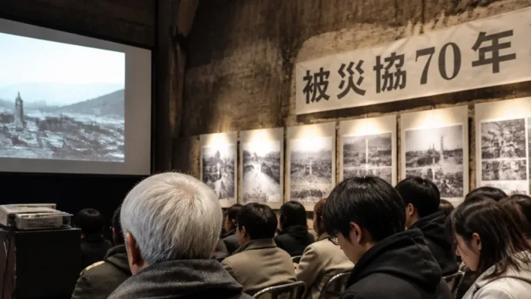 被災協70年 継承へ若者と座談会開催