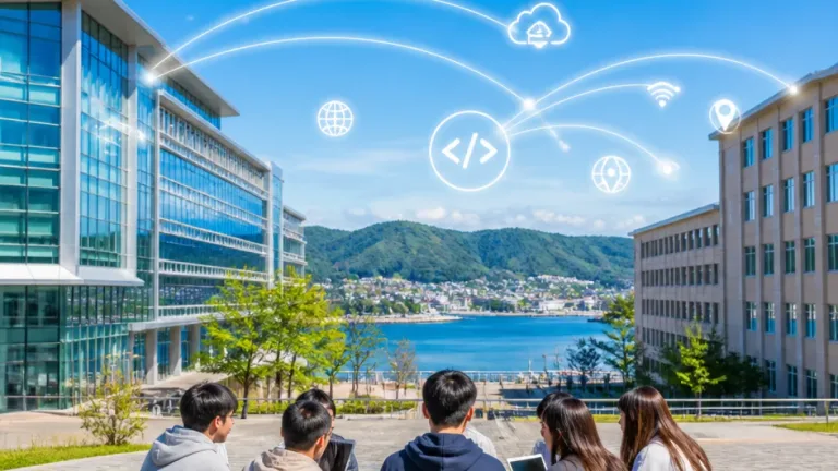 佐世保で長崎国際大と佐世保実業が７年連携、情報人材育成へ