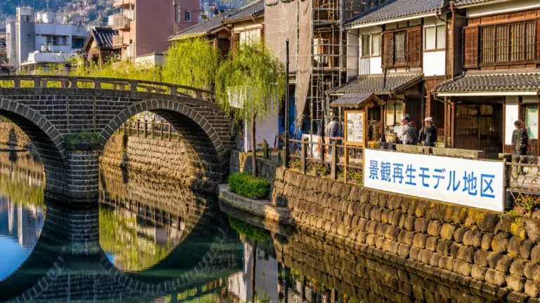 長崎・中島川・寺町地区が国の景観再生モデル都市に選定