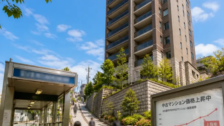 名古屋の中古マンション、資産性上昇と覚王山周辺の優位性