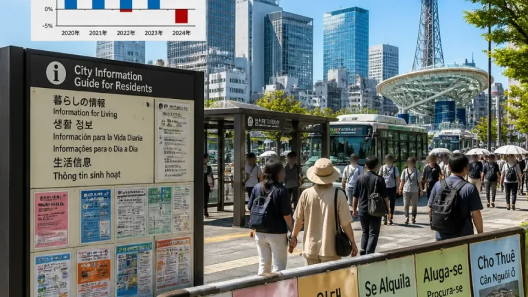 外国人増が支えた総人口、名古屋市は2位に浮上