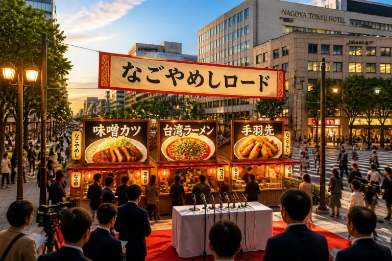 名古屋・矢場町に名古屋めしトップが集結、地域活性化に共同で取り組む