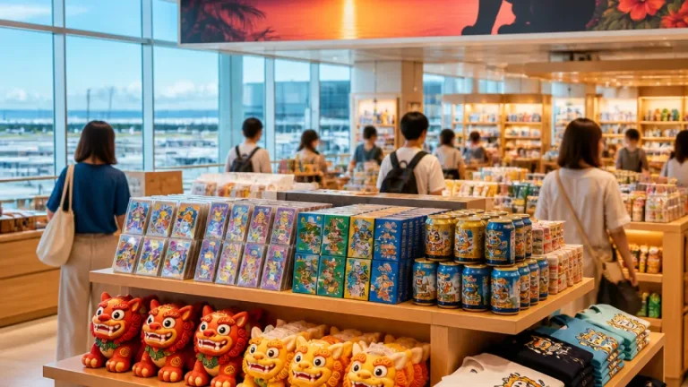 那覇空港に「ちいかわ」シーサー専門店が開業 ご当地コラボ商品も展開