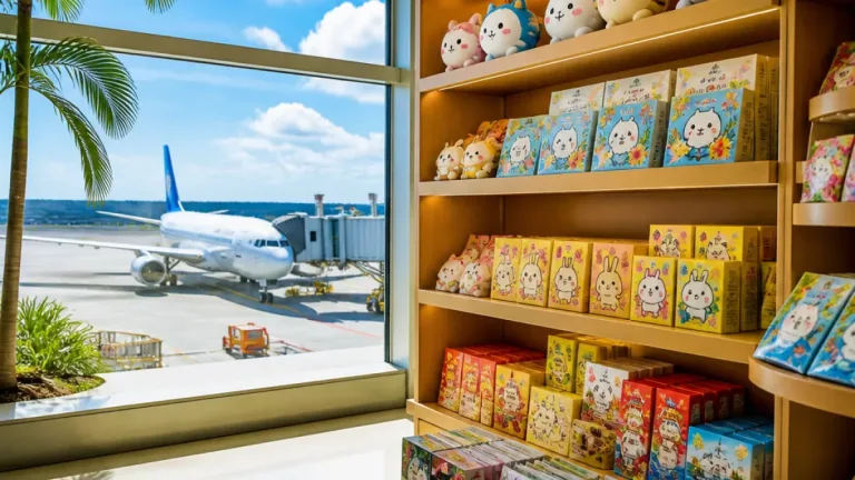 那覇空港に「ちいかわ」×沖縄土産の新店、空港利便と土産選びに変化