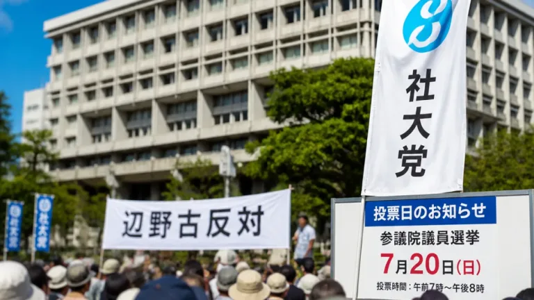 那覇市長選で社大党が知念氏推薦表明 「辺野古反対」意向を確認