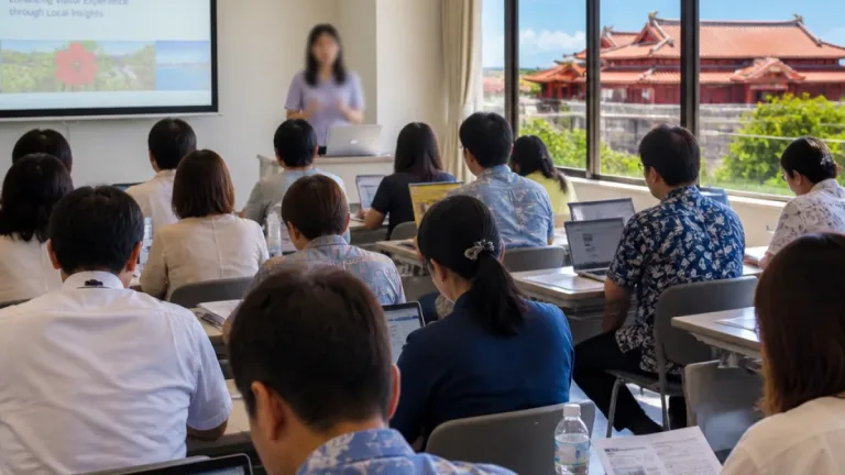 那覇で英語対応ローカルガイド育成事業開始 市観光協会が無料講習を公募