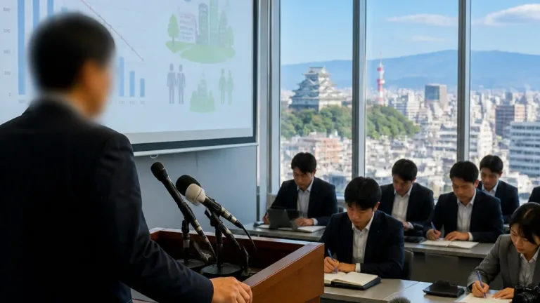 松山市長選に中野泰誠氏が出馬表明 人口減少対策を争点に