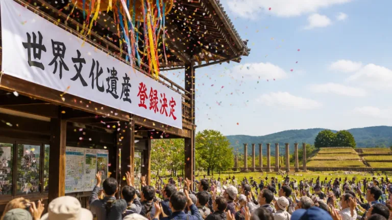 奈良・飛鳥・藤原の宮都が世界文化遺産に登録決定