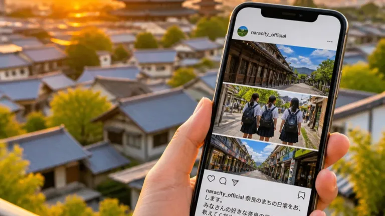 県公式Instagram「奈良のまにまに」開設 県民参加で暮らしの魅力を発信