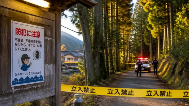 奈良の山中遺棄疑い報道 地域の安全確保へ情報整理と備えを