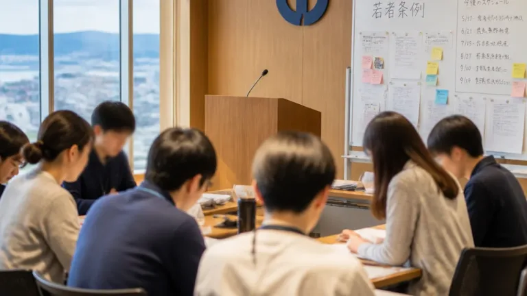 若者定着へ鳴門市が条例案策定の審議会を始動