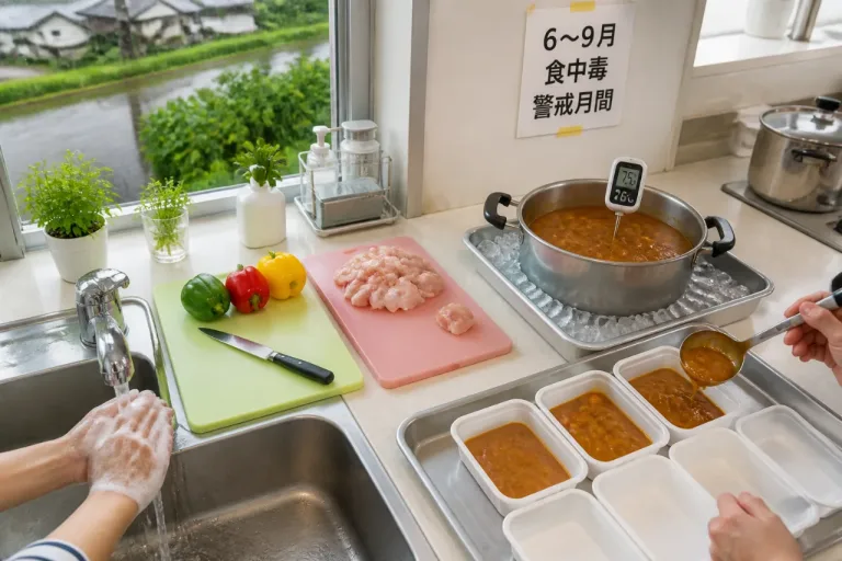 夏の食中毒 家庭でできる具体的な予防策を改めて確認