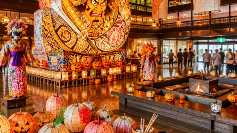 ねぶた技法を取り入れた「ねぶたハロウィン」今年も青森屋で開催