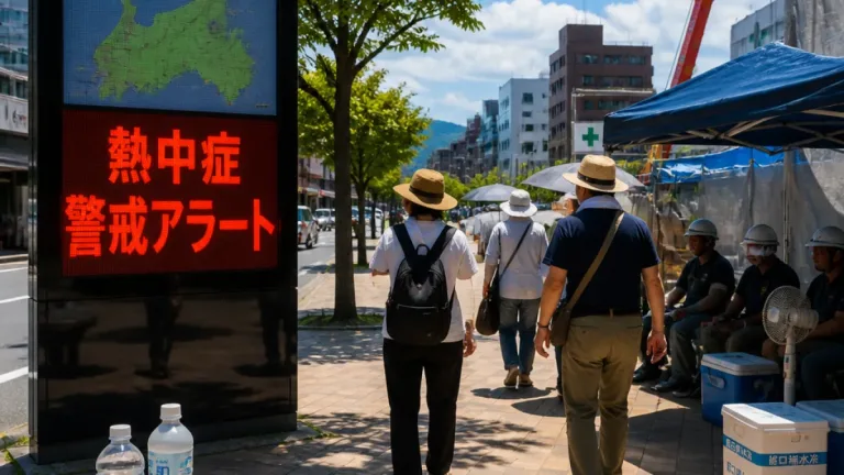 山口県に熱中症警戒アラート発表