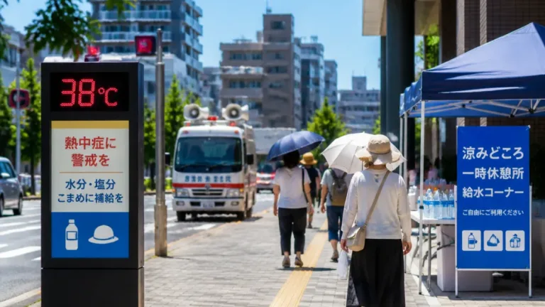 連続発表の「熱中症警戒アラート」 前橋は38度予想で対応急務