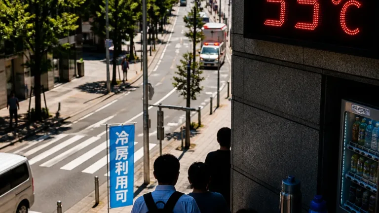 県内に熱中症警戒アラート、危険な暑さ続く